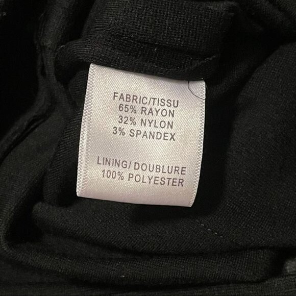 Cynthia Cynthia Steffe Mod Shift Dress Retro Black LBD Mini Sz 2 - Picture 12 of 12